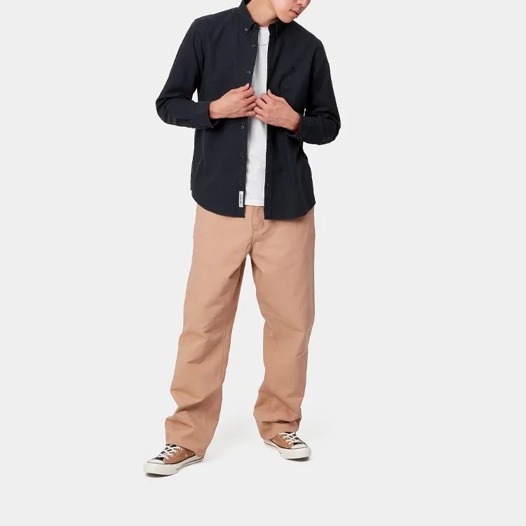 Carhartt WIP Shirts Men Dark Marine Blue-2