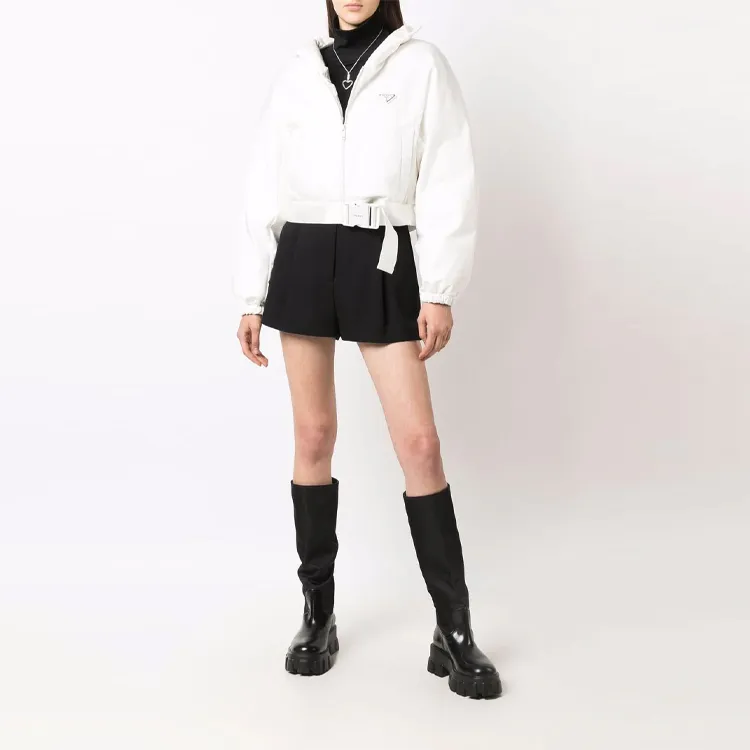PRADA Down Jackets Women's White-1