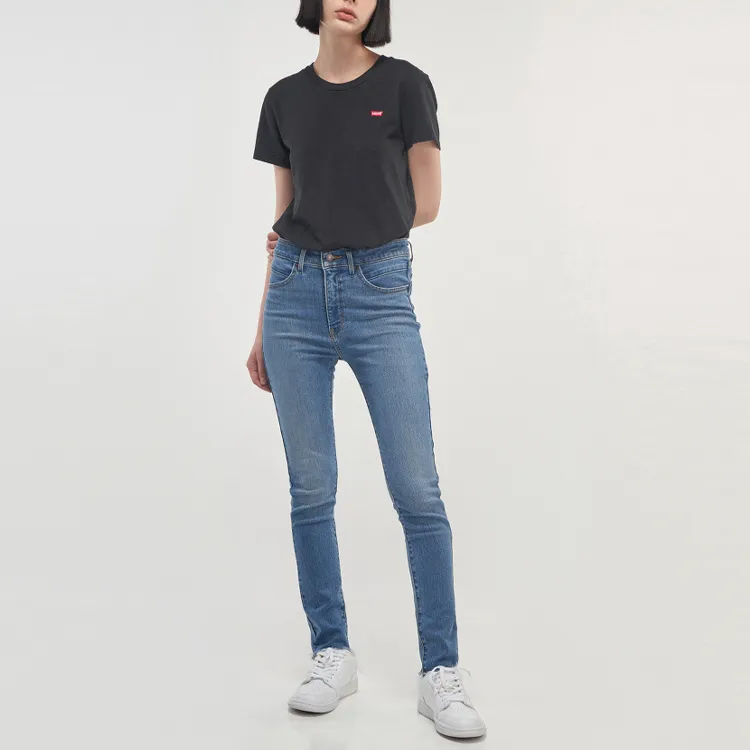 Levi's Pencil Pants Jeans Women's Blue-2