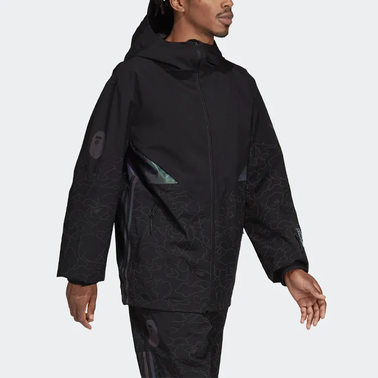 Bape X Adidas Snow Jacket 'Black'-6