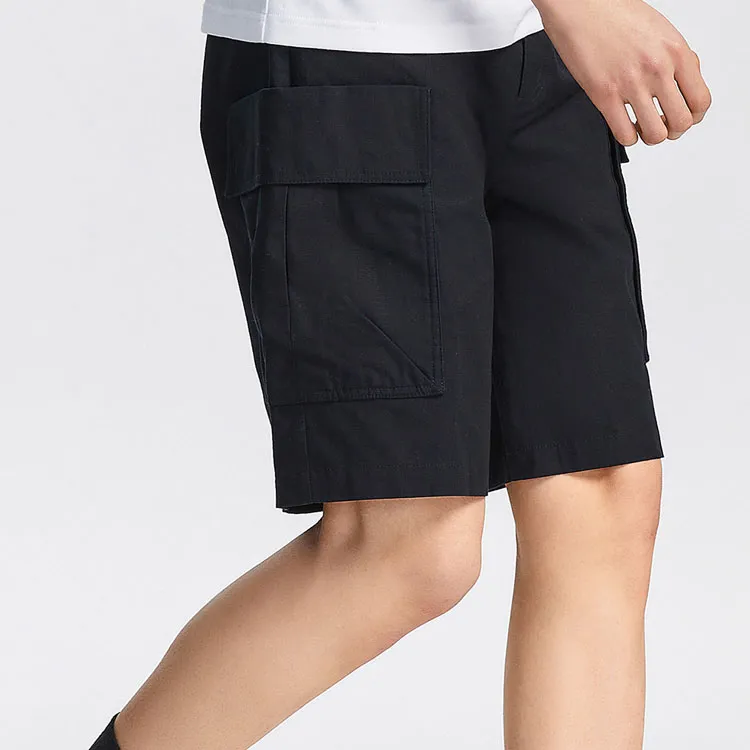LINING Cargo Shorts Men Black-6