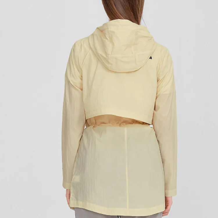 THE NORTH FACE Windproof UV Protection Water Resistant Sun Protection Clothing Women's Ecru-5