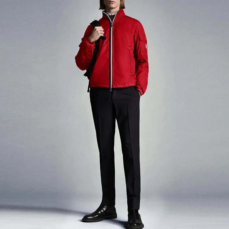 Moncler Jackets Men Red-1
