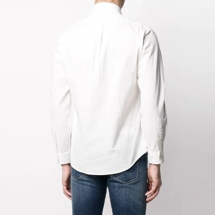 Polo Ralph Lauren Embroidered Logo Cotton Shirt-1
