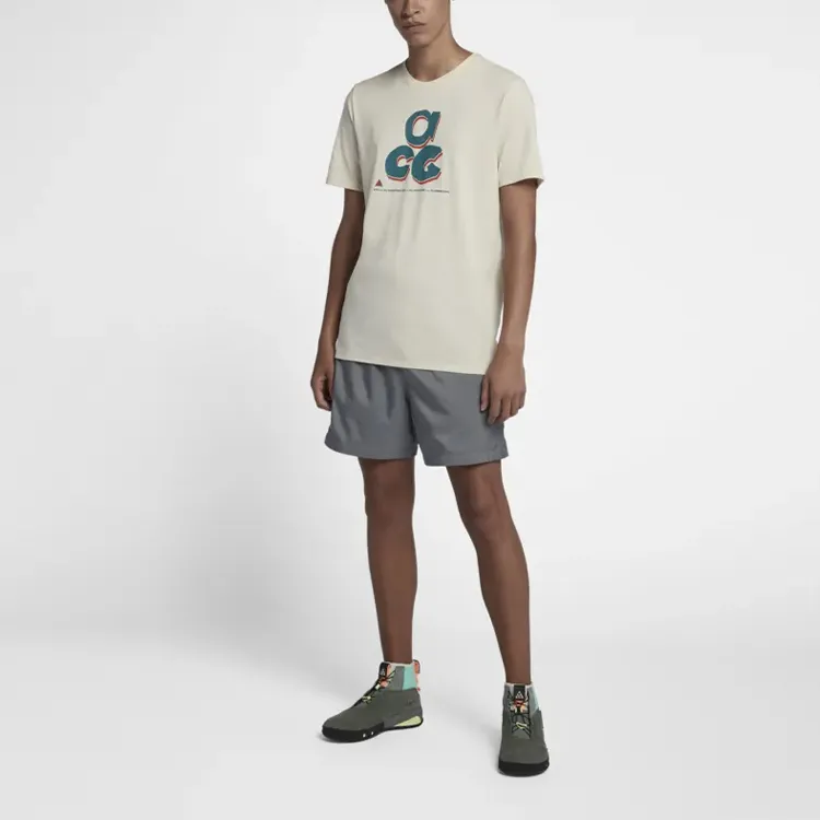 Nike ACG T Shirts Unisex Beige-2
