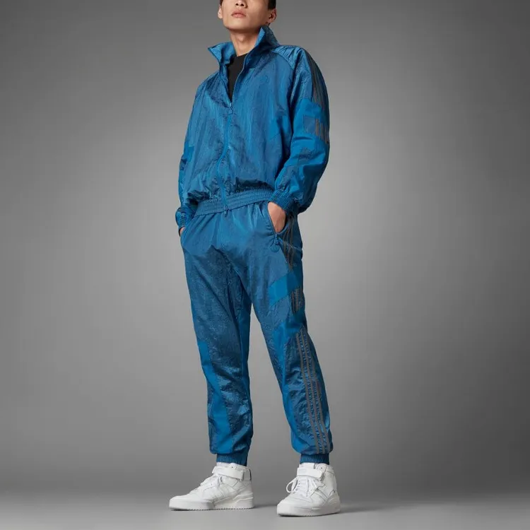 Adidas Originals Blue Version Collection Knitted Sports Pants Men's-1