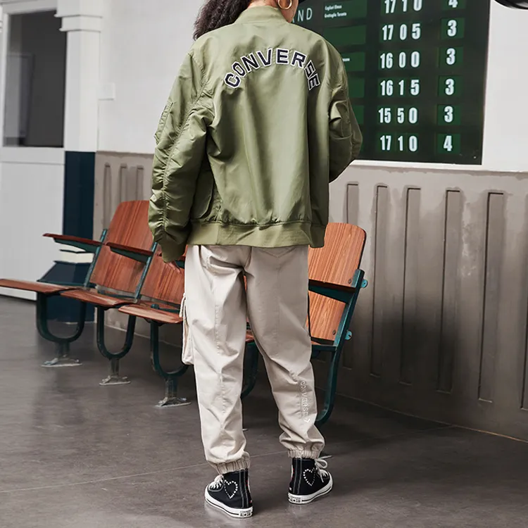 Converse Jackets Unisex Green-3
