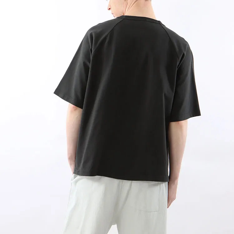 Champion Crew Neck Loose Fit Straight Short Sleeved T Shirt Japan Version Men's-2