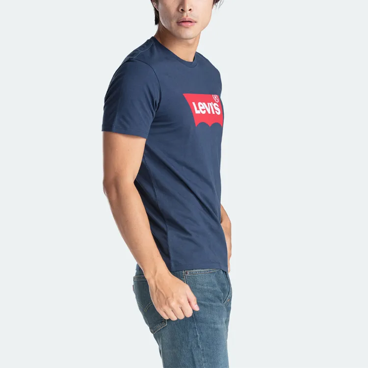 Levis T Shirts Men Navy Blue-7