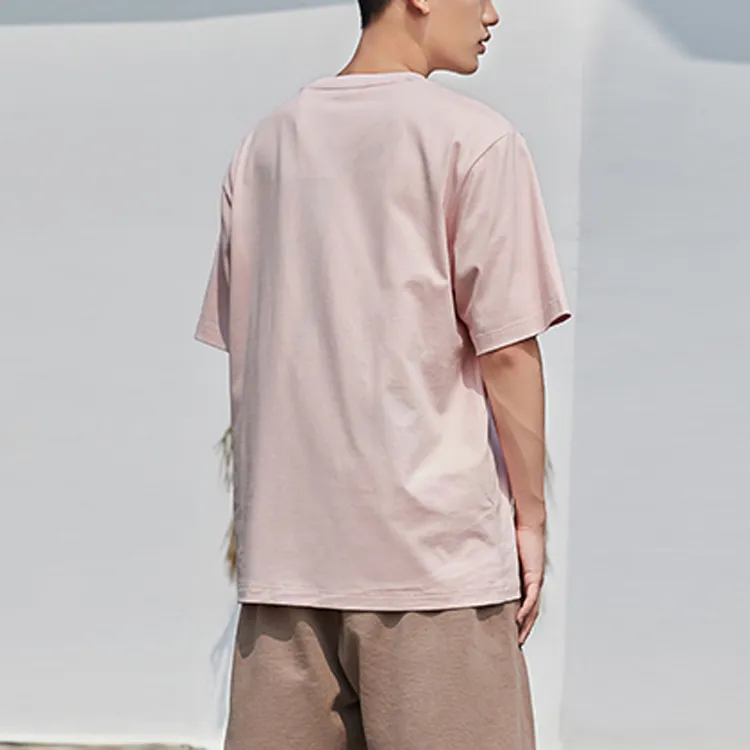 LiNing Sports Fashion Collection T Shirt Unisex Light Pink Red-6