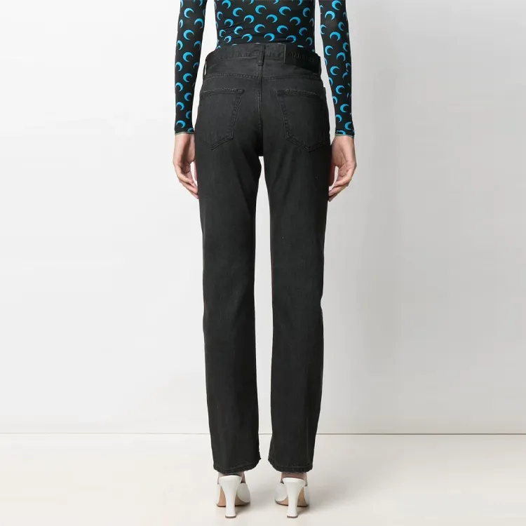 AMBUSH High rise Straight Leg Jeans-3