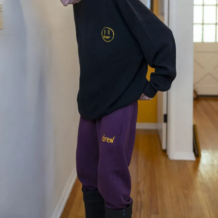 Drew House Mascot Waffle Sweater-8