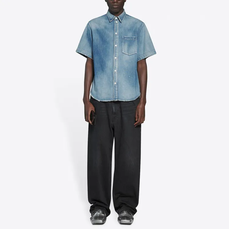 Balenciaga Shirts Women's Blue-2