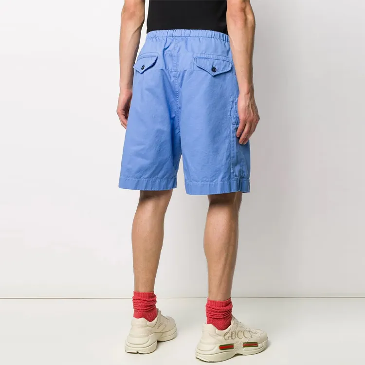 GUCCI FW21 Cargo Shorts Men's Blue-2