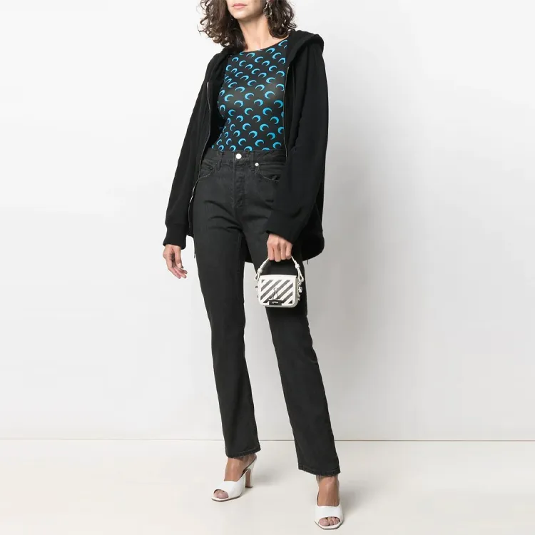 AMBUSH High rise Straight Leg Jeans-1