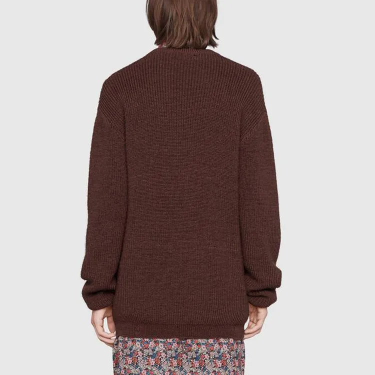 GUCCI Sweaters Men Brown-2