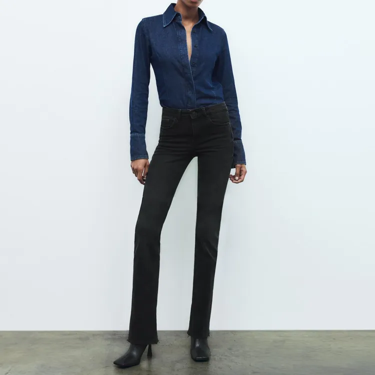 ZARA Jeans Women's Black-2