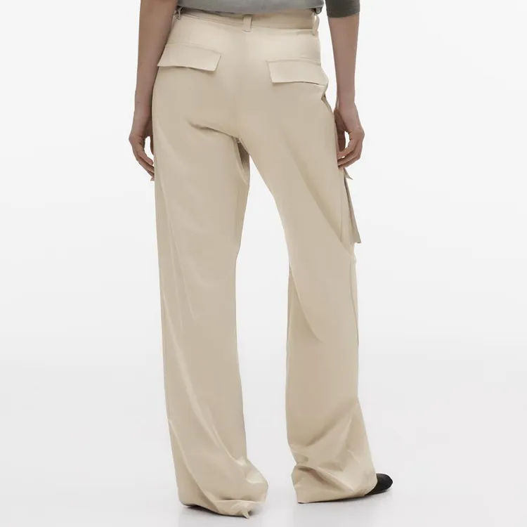 ZARA Cargo Pants Women's Gray-2