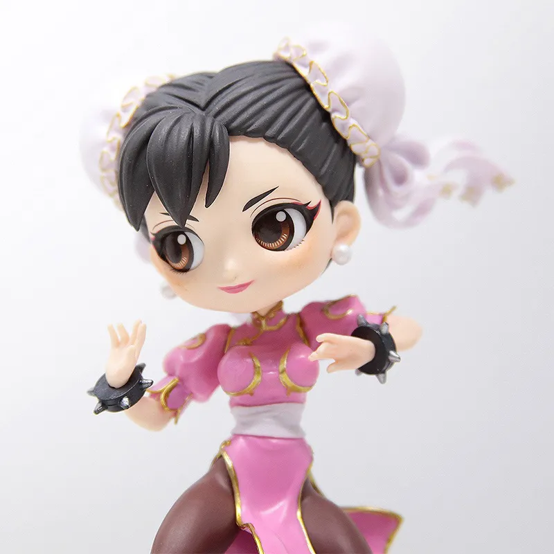BANPRESTO Q Posket Street Fighter Series Chun Li Version B Figure Blue-4