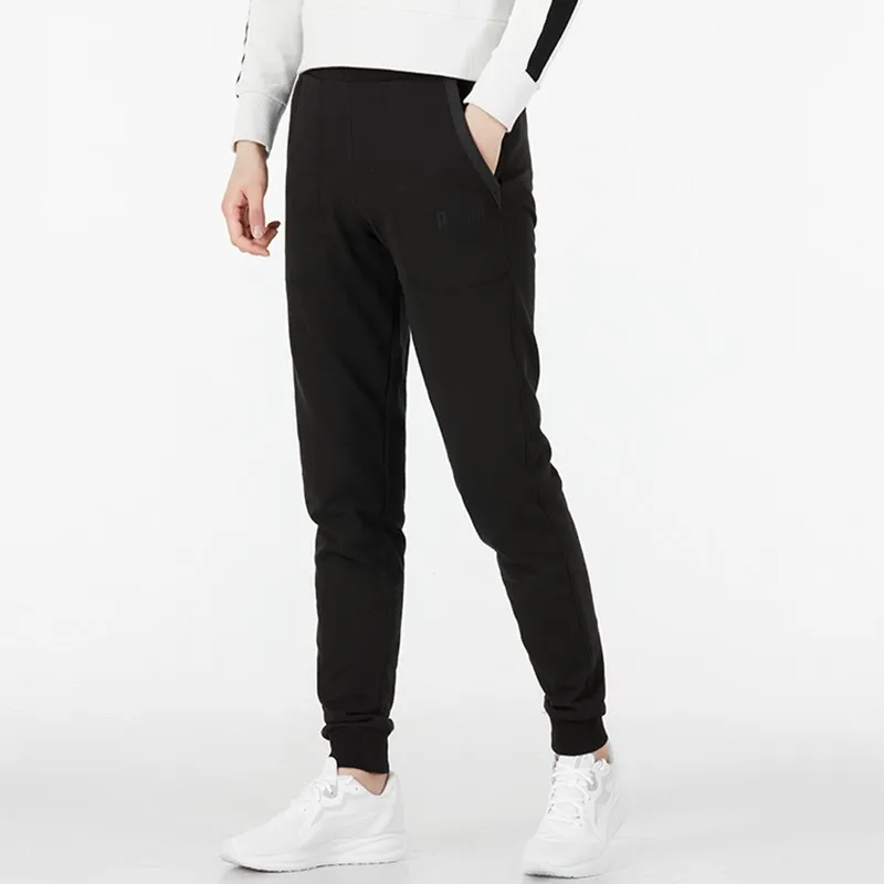 PUMA Knitted Sweatpants Men Black-1
