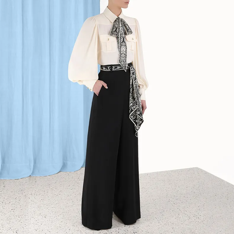 Zimmermann Casual Pants Women's Black-5