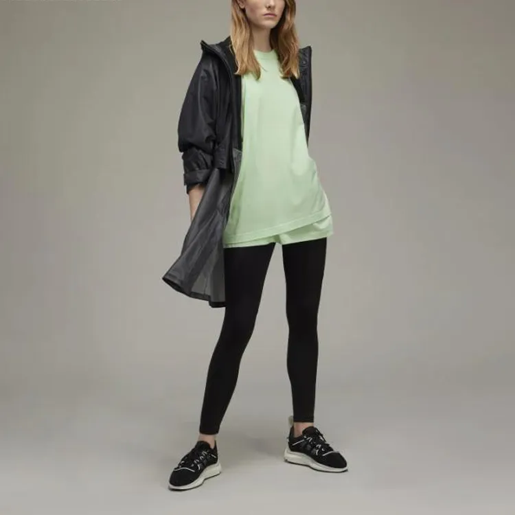 Y 3 Layered Logo print T shirt-1