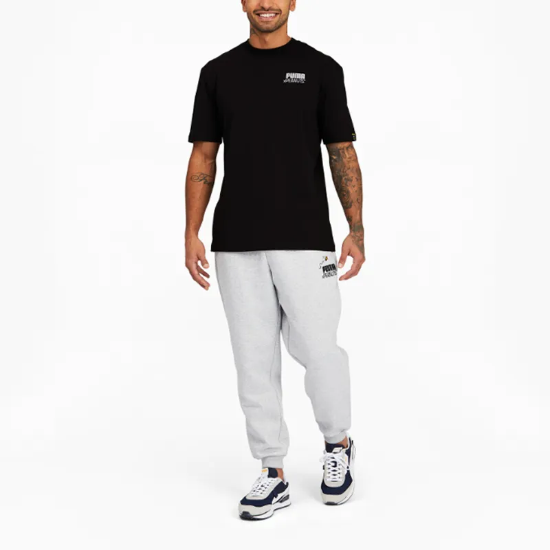 PUMA x Peanuts T Shirt Men's Black-2