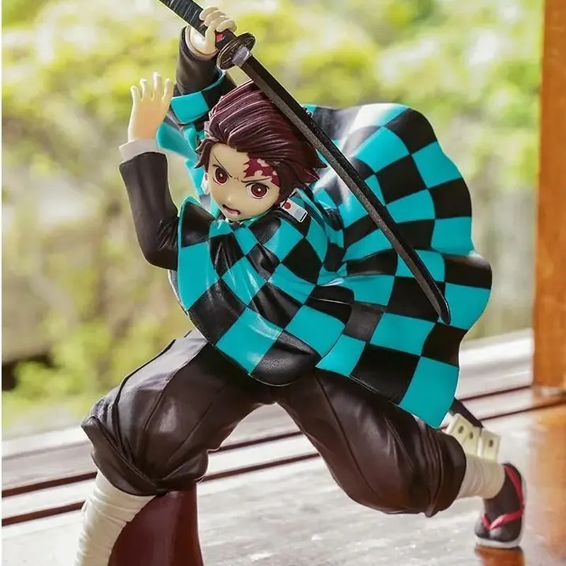 BANPRESTO Tanjiro Kamado Glass Factory Ichiban Kuji Demon Slayer  Kimetsu No Yaiba Premium Figure Scale Figures 15cm-1