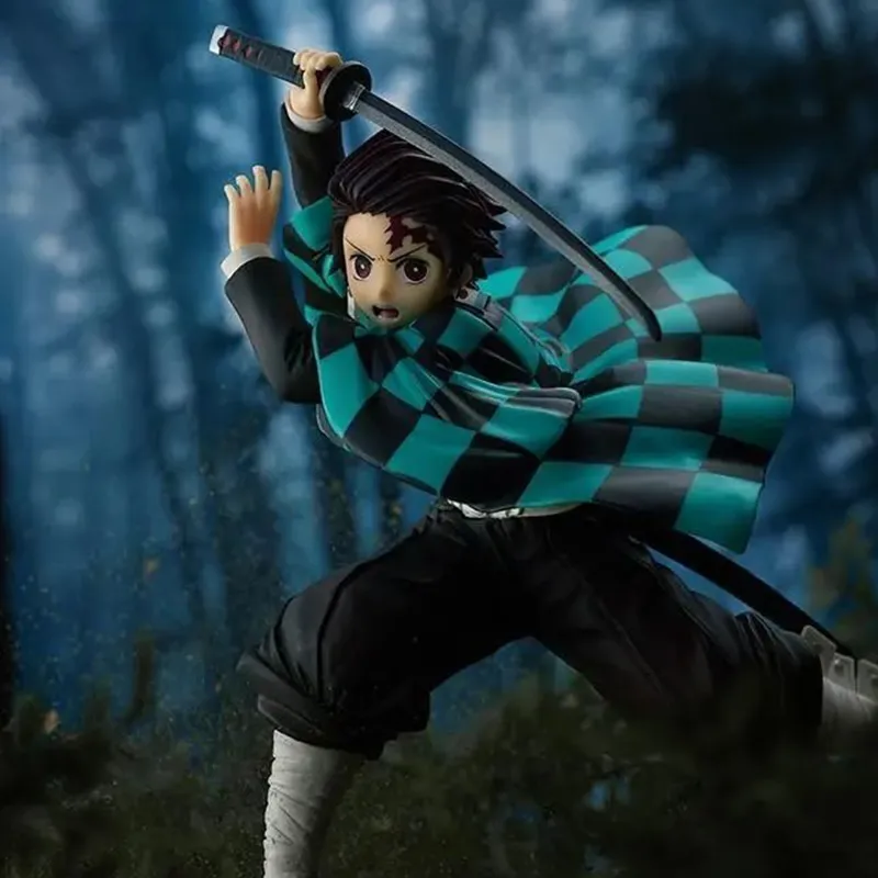 BANPRESTO Tanjiro Kamado Glass Factory Ichiban Kuji Demon Slayer  Kimetsu No Yaiba Premium Figure Scale Figures 15cm-2