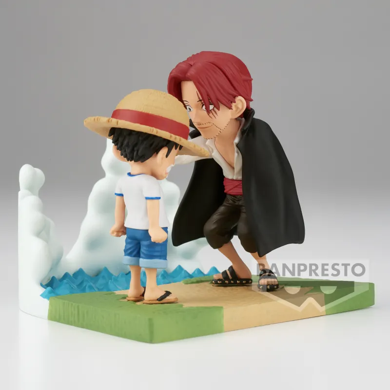 BANPRESTO WCF Collection, One Piece Luffy, Shanks, Story Line Vol.1 Bonus Gifts-6