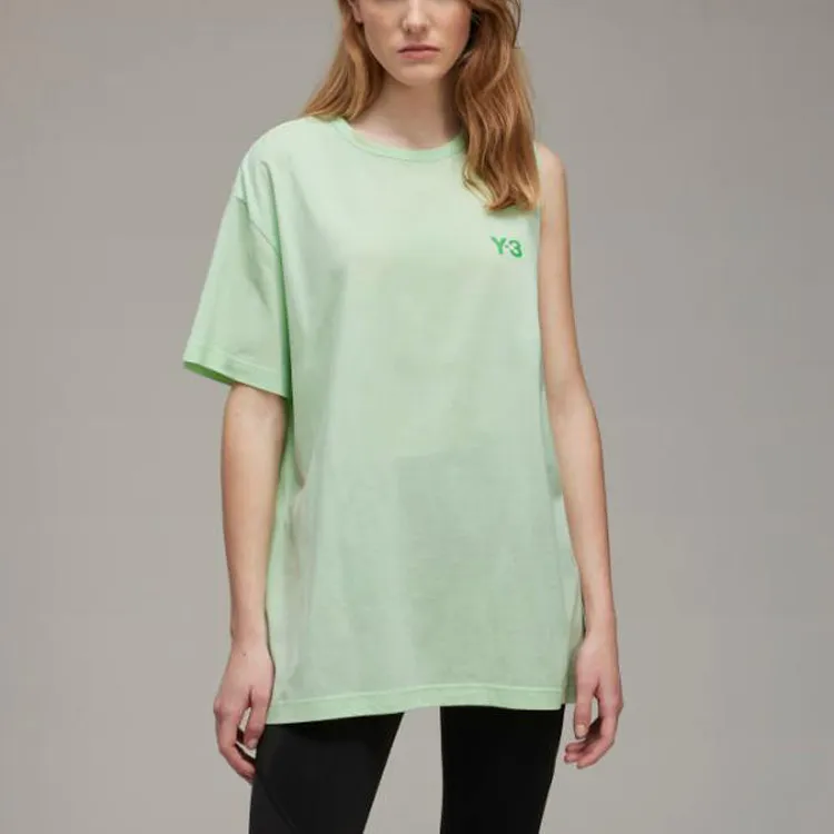 Y 3 Layered Logo print T shirt-2
