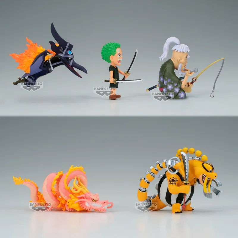 BANPRESTO One Piece WCF The Land Of Wa Demon Island Arc 10 Bonus Gifts-2