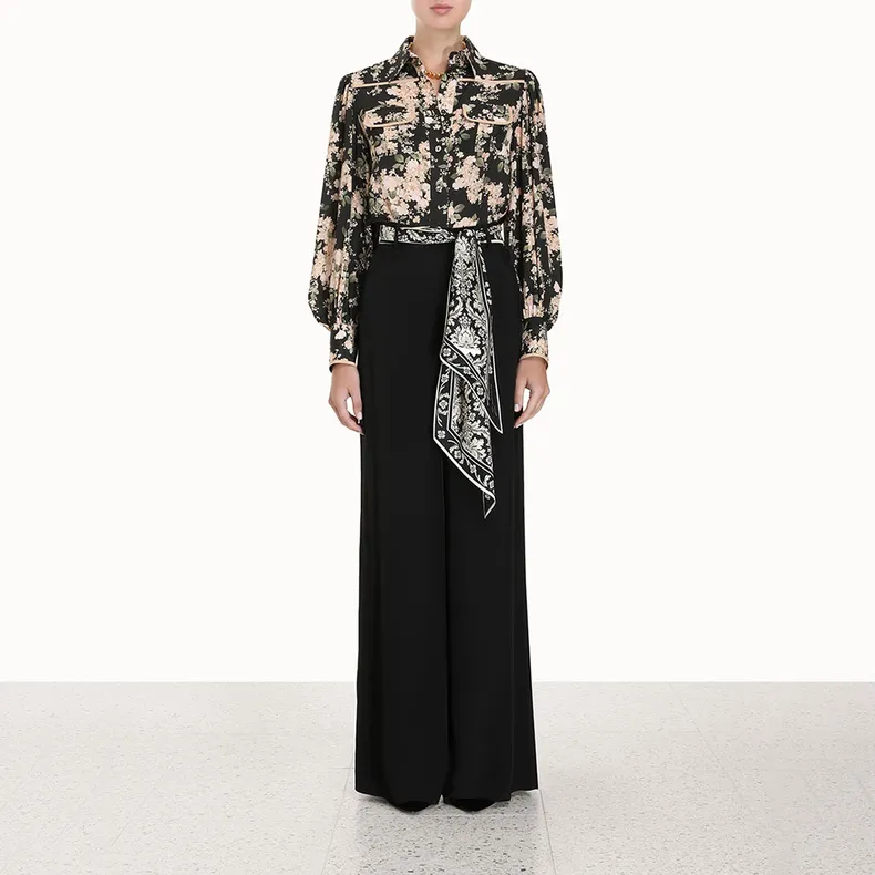Zimmermann Casual Pants Women's Black-4