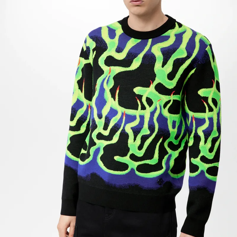 LOUIS VUITTON New Quarterly Products Of LV FW22 Sweater Men's Multicolor-2