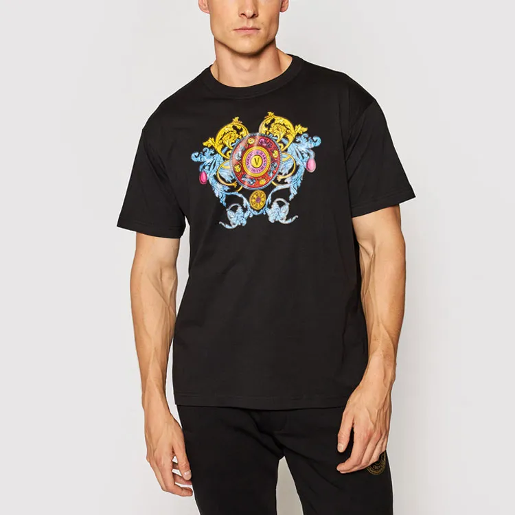 VERSACE JEANS COUTURE FW21 T Shirt Men's Black-4