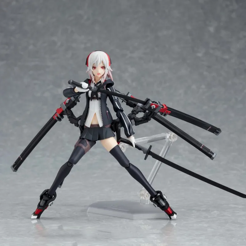 MAX Factory Figma Heavy Armor Female High School Girl Sio Saou Ban Scale Figures 14cm-1