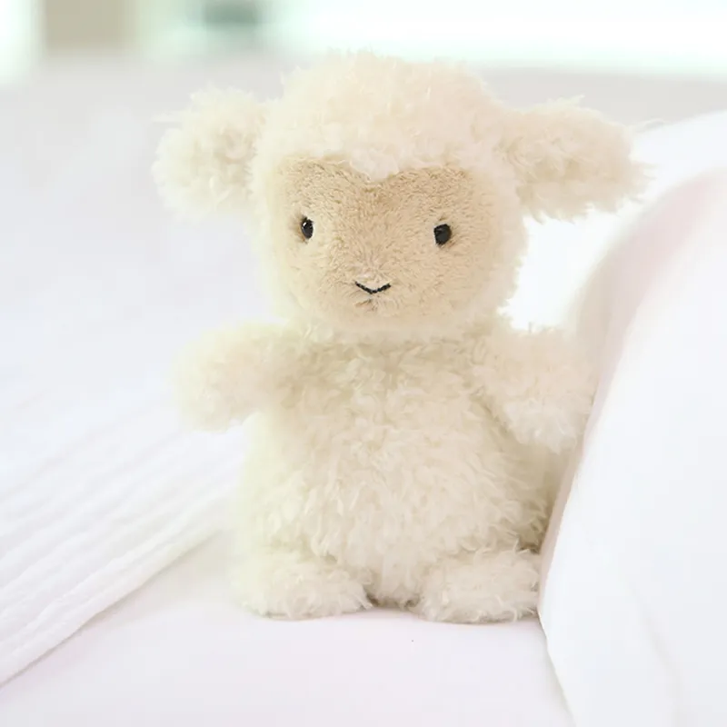 JELLYCAT Farm Animal Collection Lamb Ivory Dolls Plush Doll 25cm High-1
