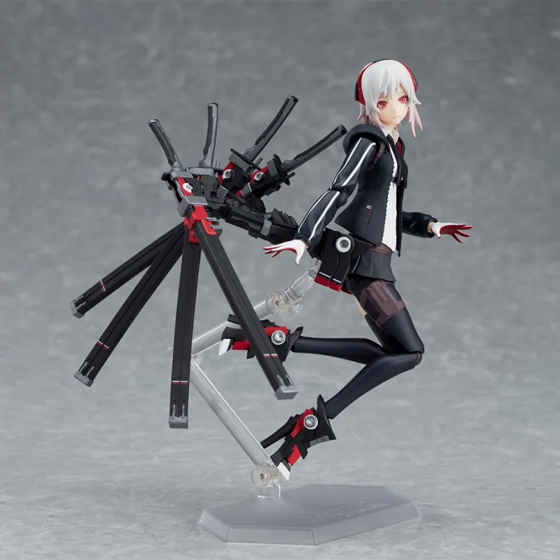 MAX Factory Figma Heavy Armor Female High School Girl Sio Saou Ban Scale Figures 14cm-2