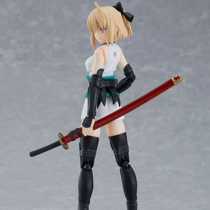 MAX Factory Figma Saber Okita Sōji DX Version Action Figure 13.5cm Scale Figures-2