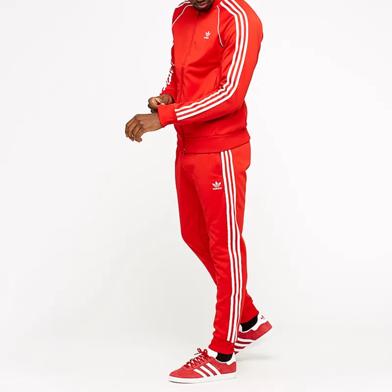 Adidas Originals Sports Coat Men's Light Scarlet-2