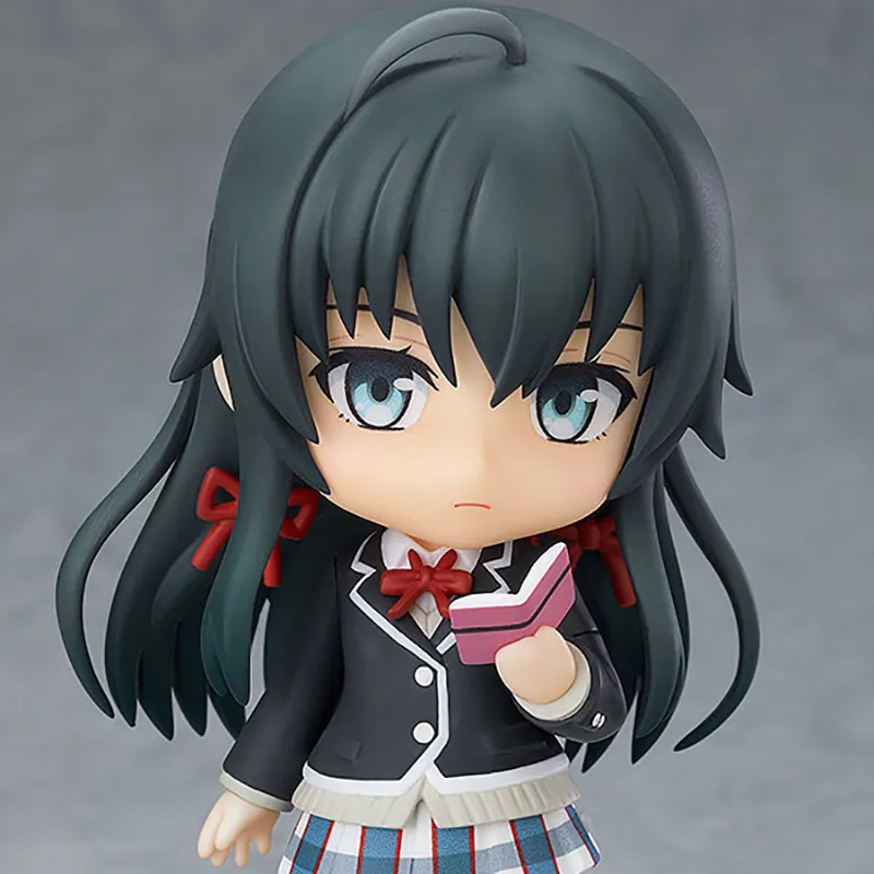 GSC Yukino Yukinoshita My Youth Romantic Comedy Is Wrong As I Expected Yui Nendoroid With Base Chibi Figures 10cm-1
