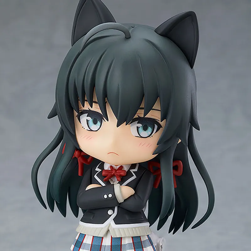 GSC Yukino Yukinoshita My Youth Romantic Comedy Is Wrong As I Expected Yui Nendoroid With Base Chibi Figures 10cm-2
