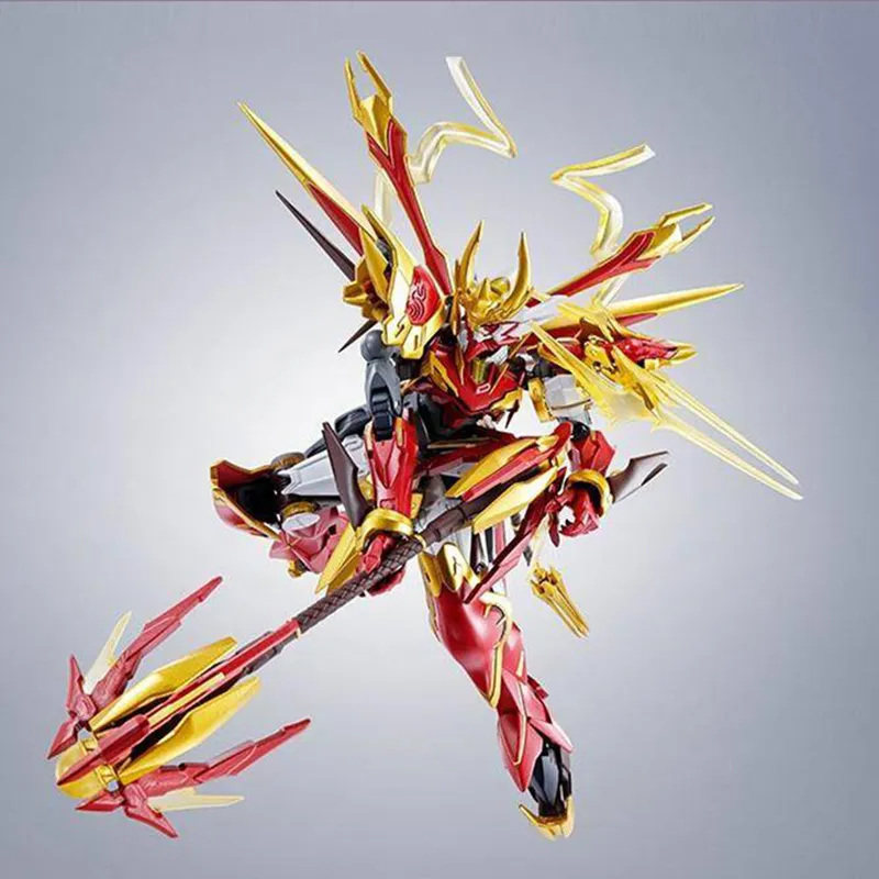 BANDAI ROBOT Spirits Honor Of Kings Sun Wukong No. 0 Scarlet Flame 15cm Hobby Model-2