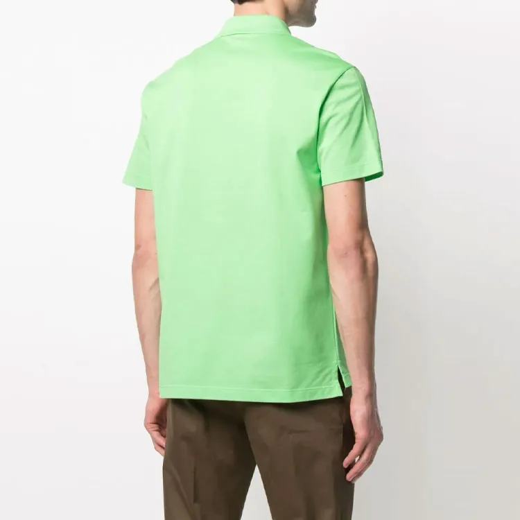 VERSACE Polo Shirts Men Green-2