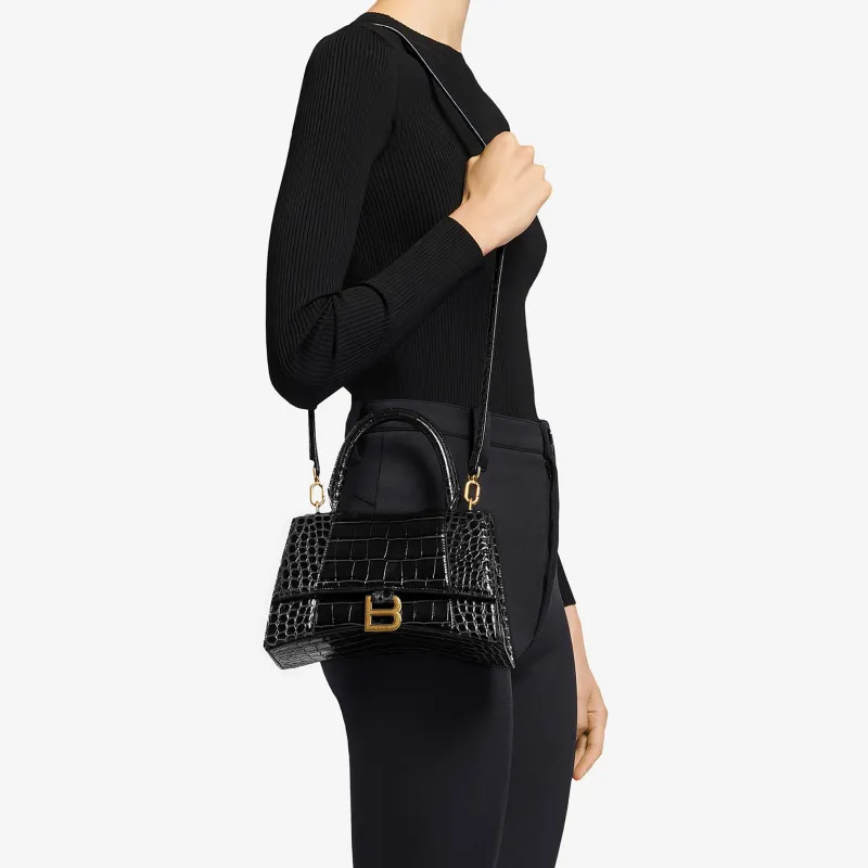 Balenciaga Small Hourglass Top handle Bag-5