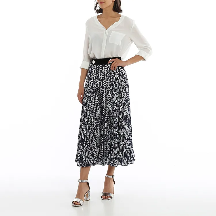 PRADA Casual Long Skirts Women's Black-1