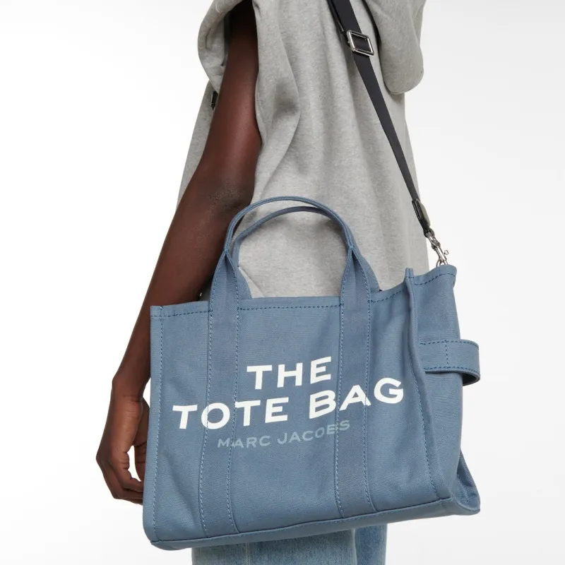 MARC JACOBS The Medium Color Tote Blue Shadow-8