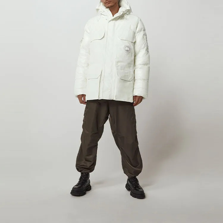 Canada Goose Expedition Series Down Jackets Men White-5