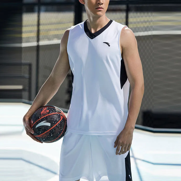 Anta Basketball Collection Set Men's White-7