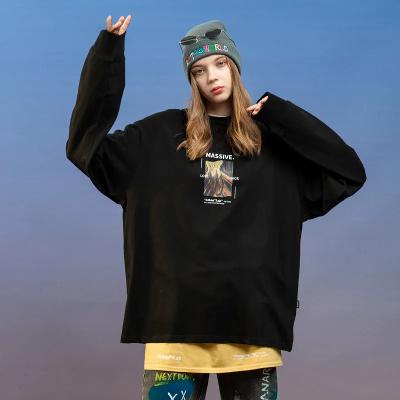 Athief Straight Long-Sleeved T-Shirt Unisex-6